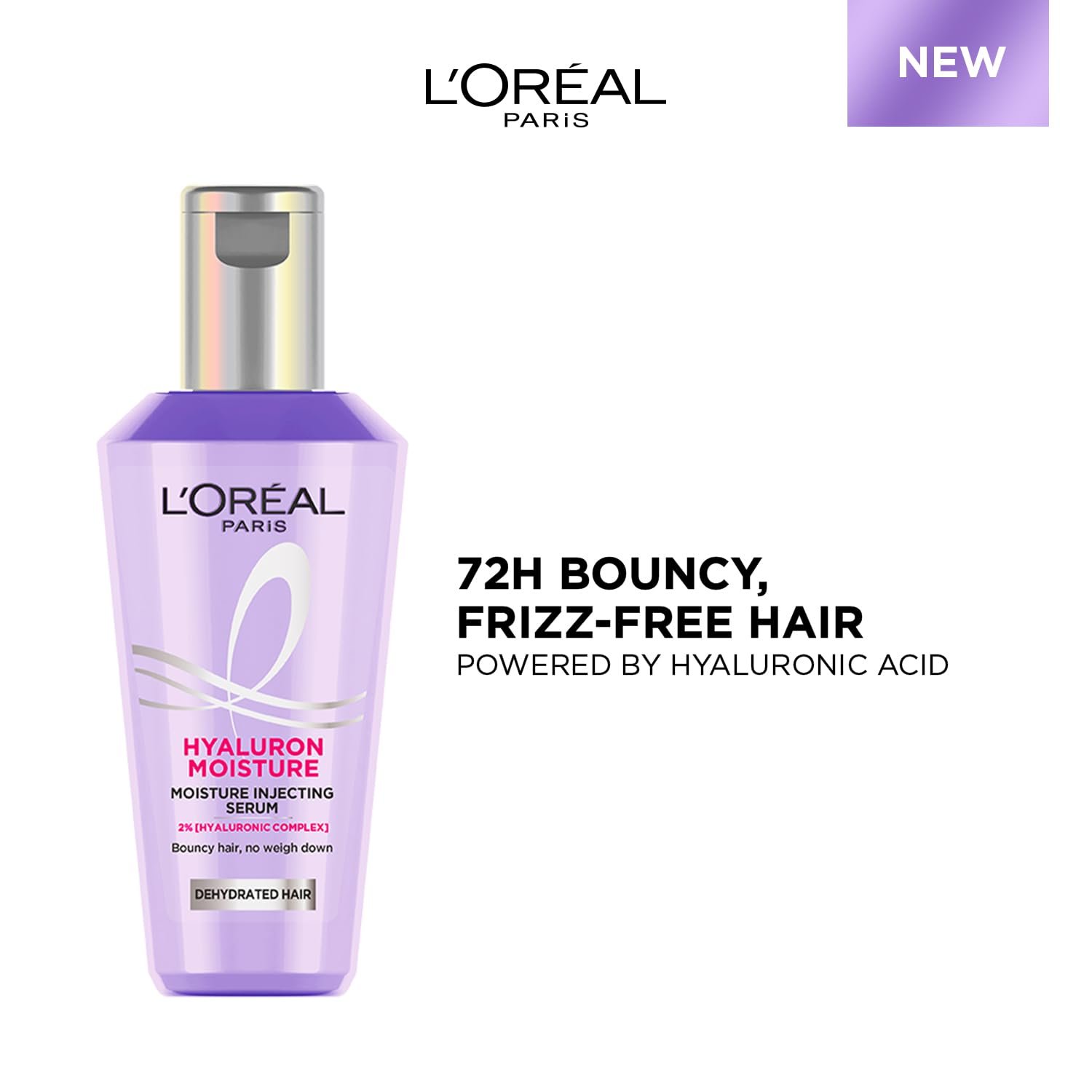 L'Oreal Paris Hyaluron Moisture Hair Serum - Hyaluronic Acid, 80ml thumbnail