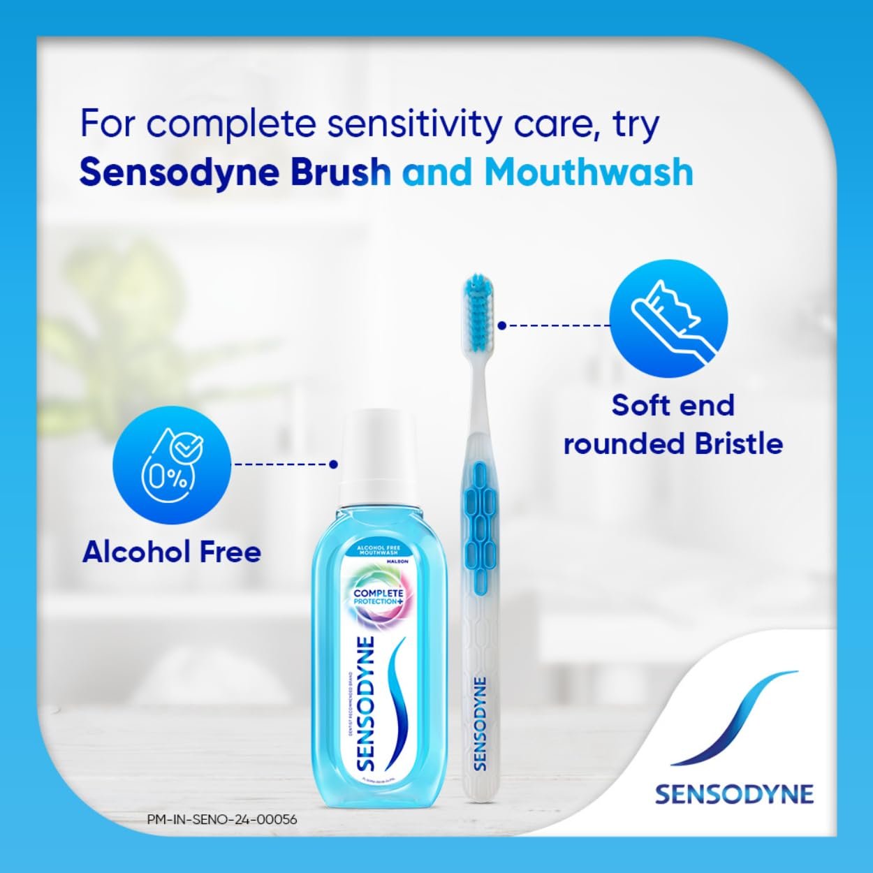Sensodyne Toothpaste Fresh Mint | Daily Sensitivity Relief Tooth Paste Pack of 1 - 75gm | thumbnail