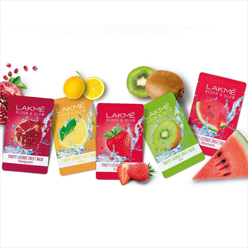 Lakme Blush & Glow Kiwi Sheet Mask, 25 ml thumbnail