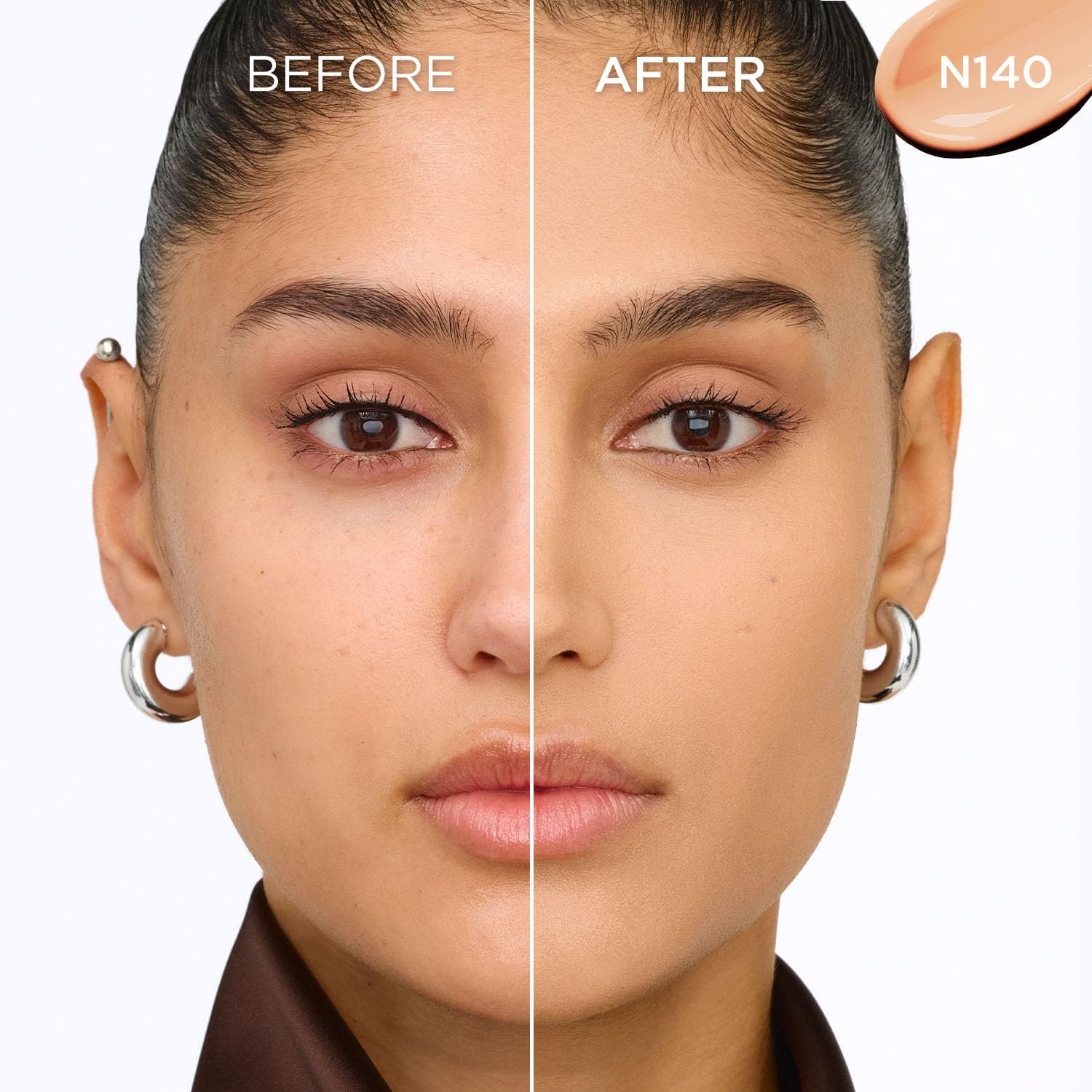 L'Oreal Paris Infallible 24H Cushion Foundation, N140 24H Longwear Soft Matte Cushion Foundation, High Coverage, Lightweight Formula, No Oxidation, Easy To Apply thumbnail