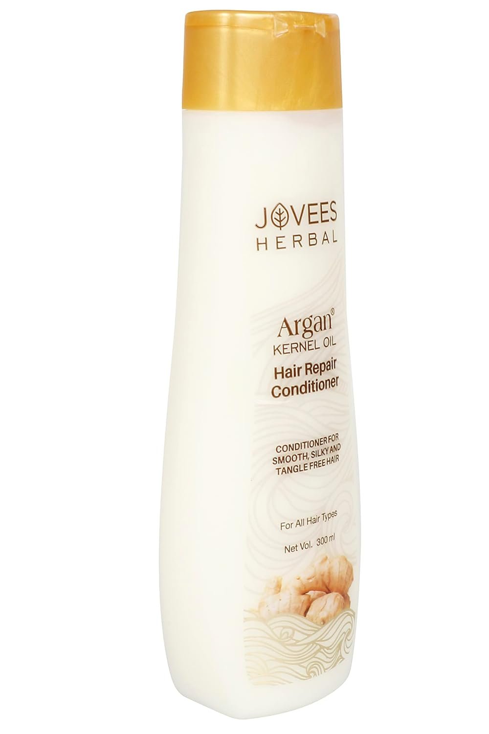 Jovees Herbal Argan Kernel Oil Hair Repair Conditioner For Smoothens, Silky And Tangle Free Hair | Repairs Dry & Damaged Hair | Suitable for All Hair Types- 300ml thumbnail