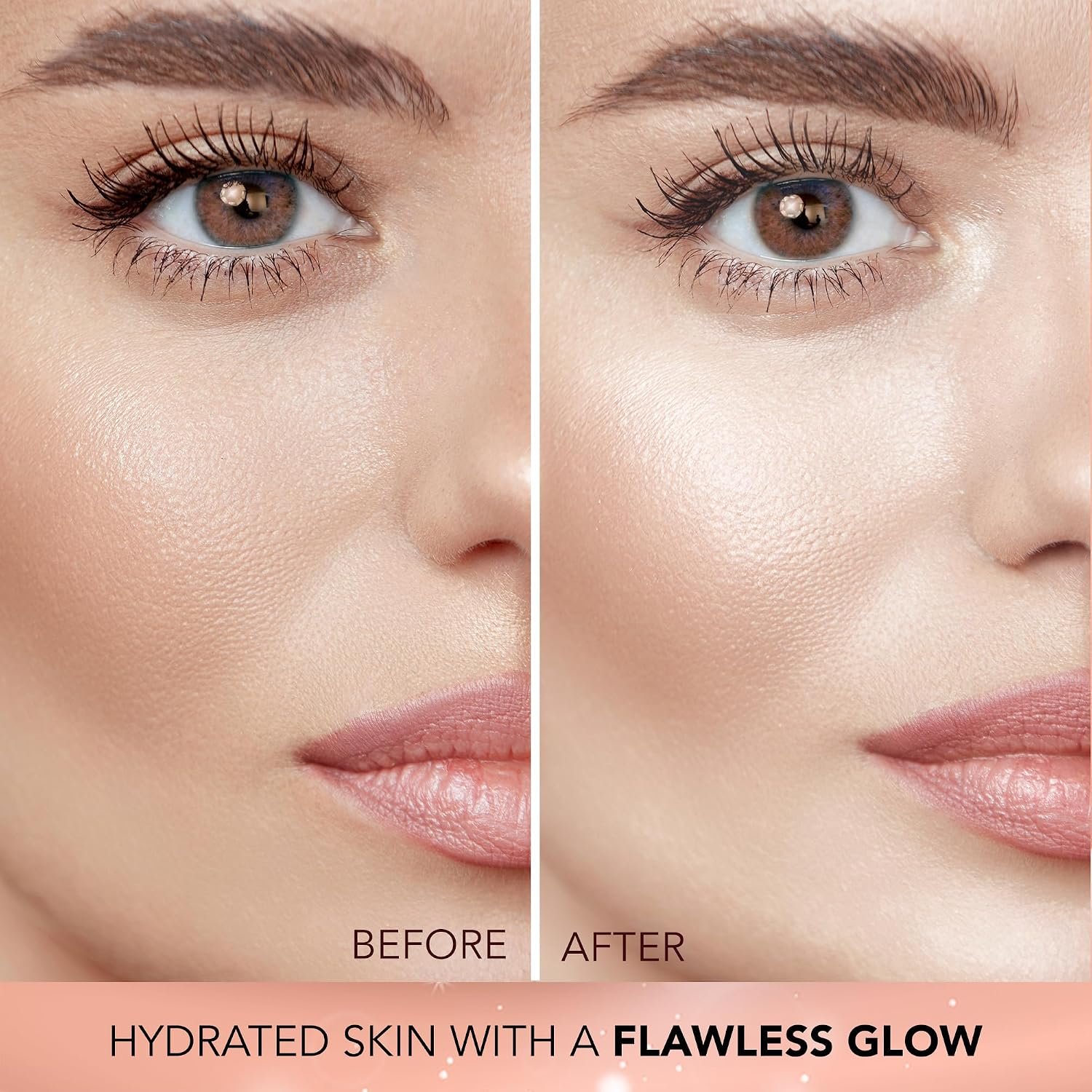 FACES CANADA Strobe Cream Mini- Peach, 18ml | Primer + Highlighter + Moisturizer | Illuminating & Glowing Makeup Base thumbnail