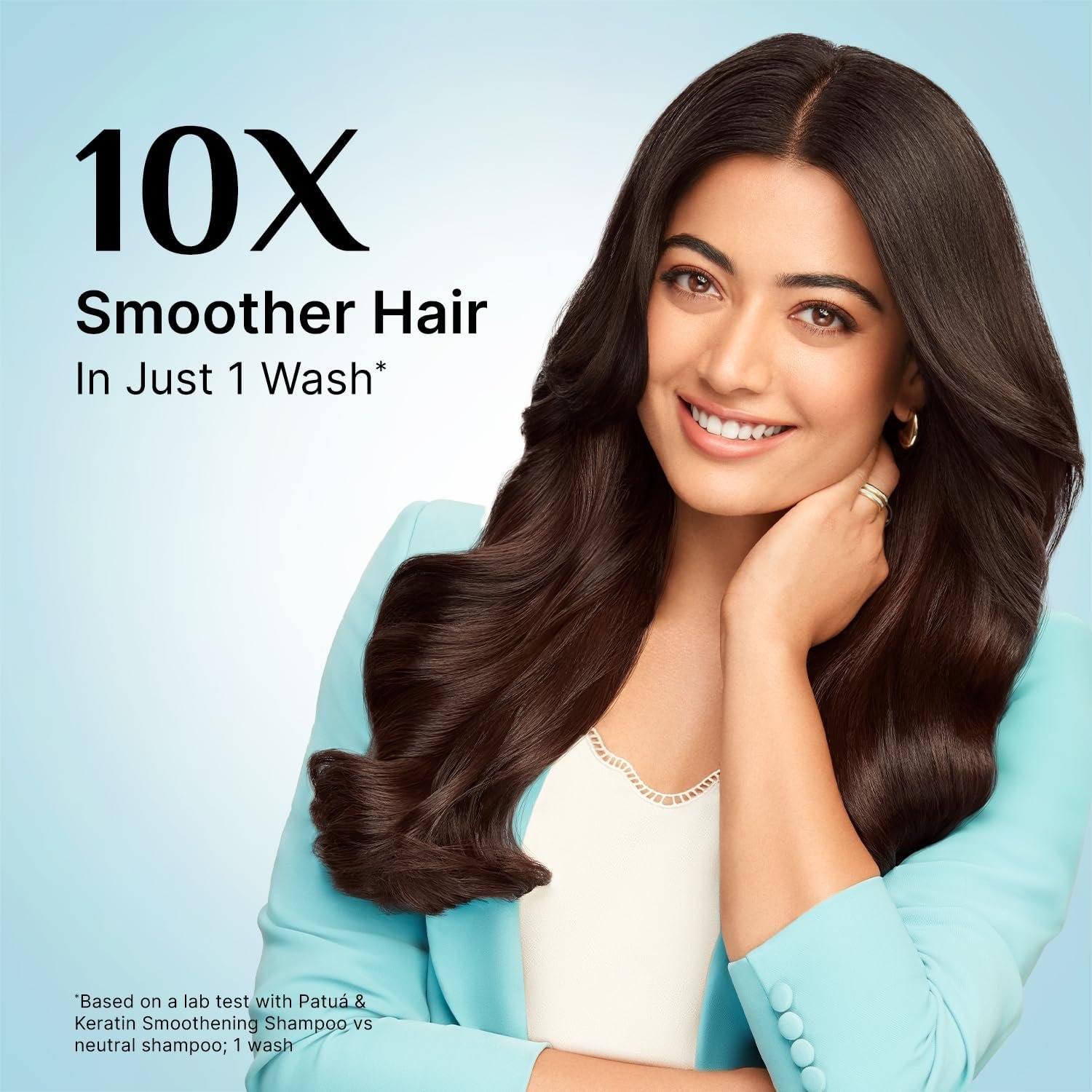 Pilgrim Patua & Keratin Hair Smoothening Shampoo for Frizzy Hair - 400ml 72H Frizz Control with Keratin, Adds Shine, Smoothens Frizz with Amazonian Patua, Softens Dry Hair, Improves Manageab thumbnail