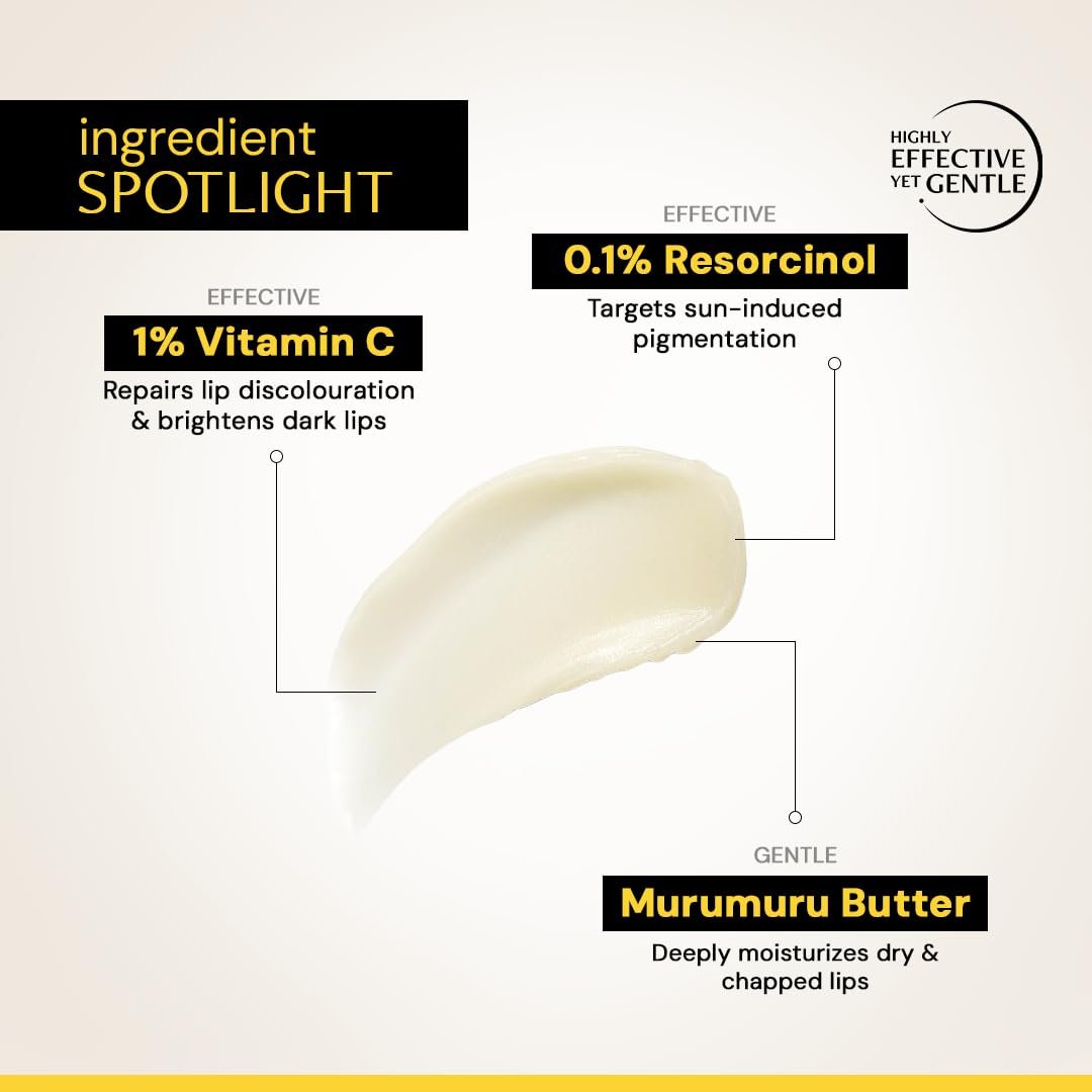 Deconstruct Brightening Lip Balm for Dark Lips | SPF 50 | Vitamin C & Resorcinol | Brightens Dark Lips & Evens Lip Tone | Vitamin E & Murumuru Butter | For Men & Women 4.2g thumbnail