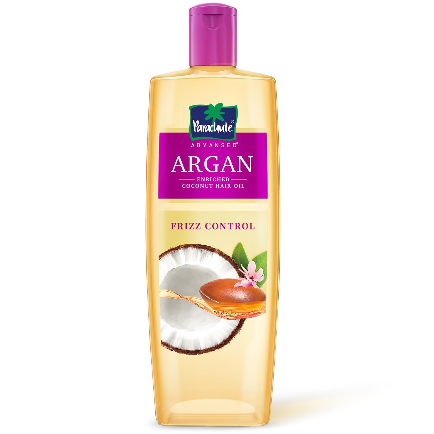 Parachute Advansed Argan-enriched Coconut Hair Oil| Argan Hair Oil| Blend of Superfoods| Controls Frizz| 300 ML thumbnail