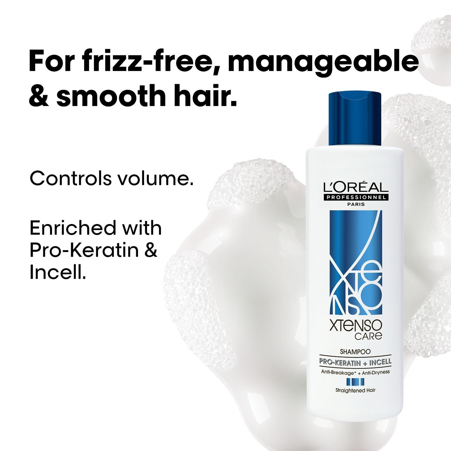 L'Oréal Professionnel Xtenso Care Shampoo for Frizz-Free Hair - 250ml thumbnail