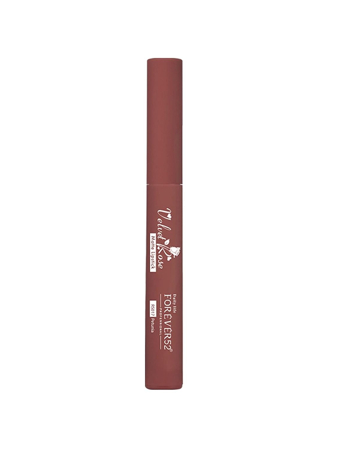 Daily Life Forever52 Velvet Rose Matte Long-Lasting Crayon Lipstick (Enriched With Rose Oil) - Hydrating Bold Lip Color With Silky Finish Look -Petunia | Browns thumbnail