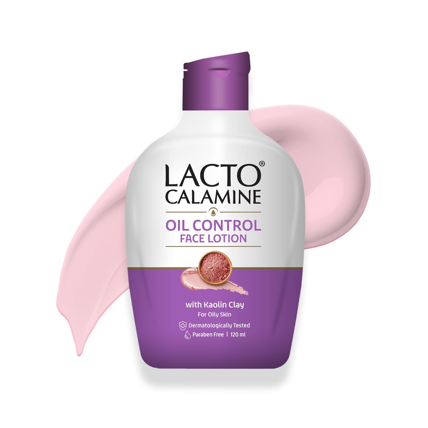 Lacto Calamine Face Lotion | 120ml | Daily Moisturizer For Face - Oily Skin |Fights Pimples, Darkspots & Blackheads | thumbnail