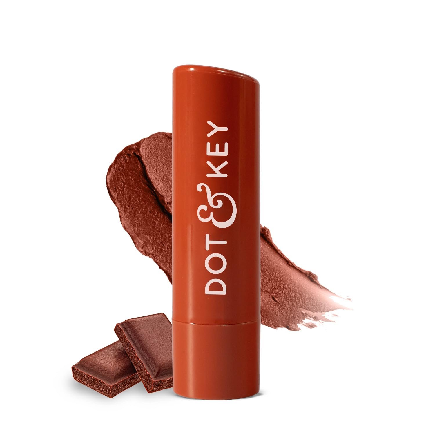 Dot & Key Barrier Repair Hydrating Lip Balm SPF 50 | Cocoa Nude | Repairs Damaged Lip Barrier | Medium Tinted | 4.5 gm