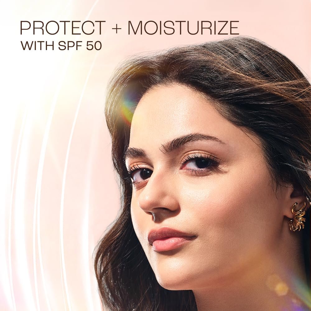 Lakme Peach Milk Sunscreen Moisturiser SPF 50 PA+++ 200g thumbnail
