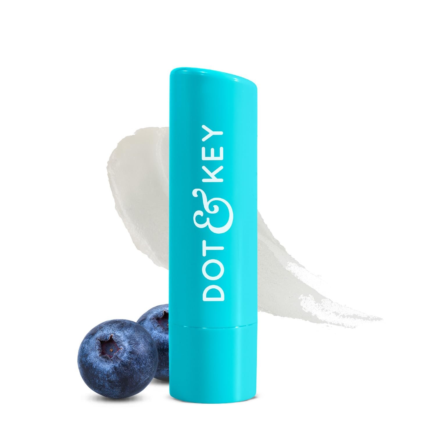 Dot & Key Barrier Repair Hydrating Lip Balm SPF 50 | Blueberry Bliss | Repairs Damaged Lip Barrier | Non Tinted | 4.5 gm