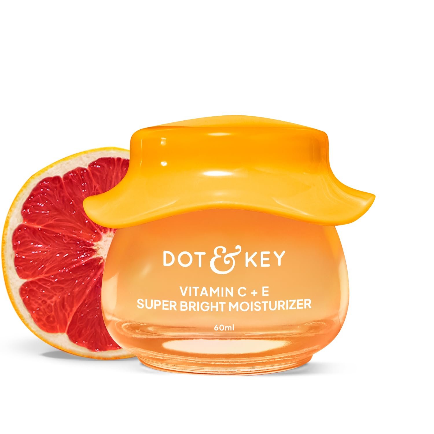 Dot & Key Vitamin C + E Super Bright Gel Moisturizer For Face, Visibly Boosts Glow, For All Skin Types 60ml