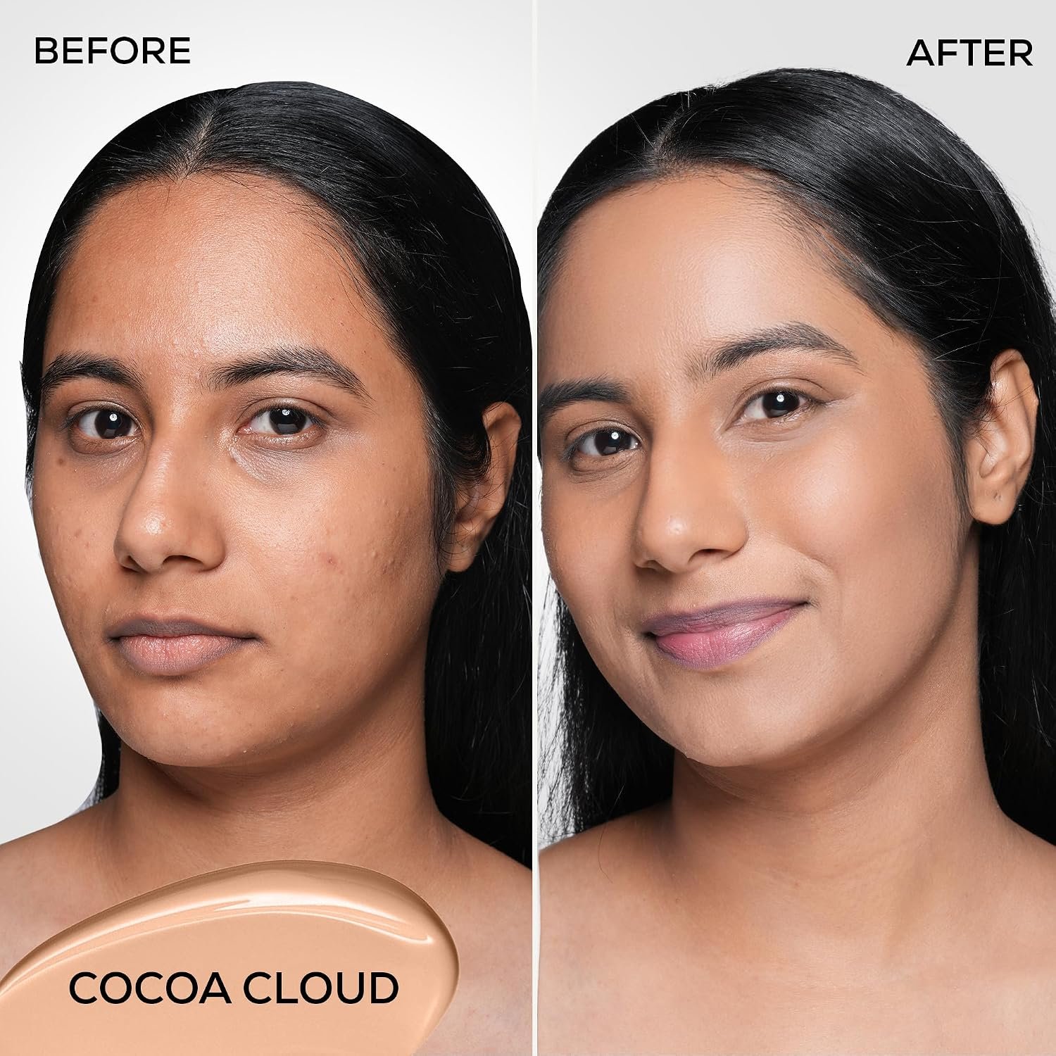 RENEE Bollywood Filter Blurring Liquid Foundation- Cocoa Cloud |Blurs Pores & Blemishes, Full Coverage, Matte Finish | Hydrates & Evens Skin Tone | With Niacinamide & Hyaluronic acid | 30ml thumbnail