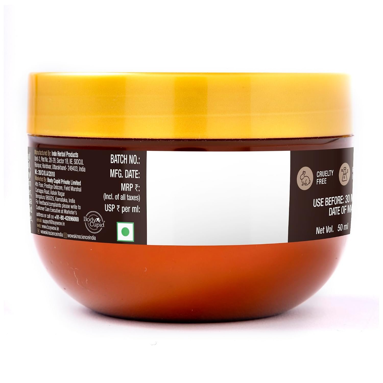 WOW Skin Science Shea Butter Deep Moisture Cold Cream with Lactic Acid | 48Hr Moisturisation | No Parabens, Silicones & Mineral Oil | All Skin Types | (50ml) thumbnail