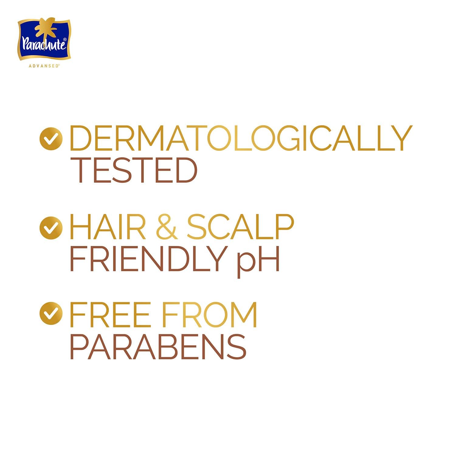 Parachute Advansed Protein Shampoo with Coconut Milk & Shikakai |  Paraben free | For Men & Women |  80ml thumbnail
