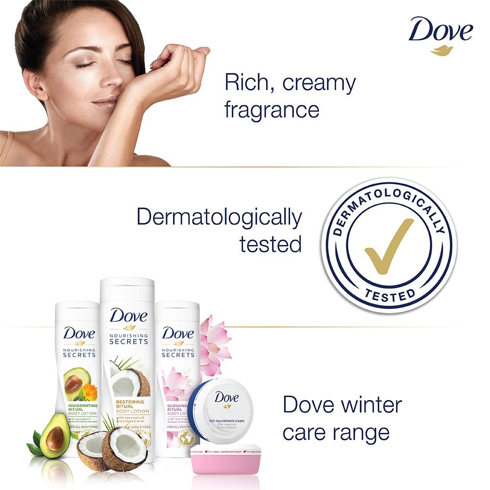 Dove Coconut Hand Cream | Nourishing & Moisturizing Hand Cream for Soft, Smooth Hands | 50g thumbnail