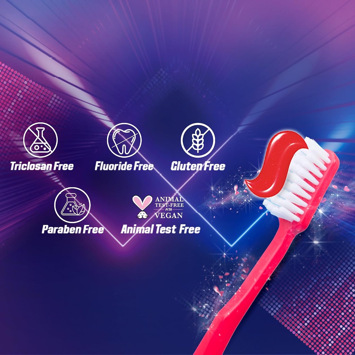 Dabur Red Bae Fresh Gel - 300gm (150gm*2) | Fights Bad Breath, Cavity Germs and Plaque | 12hr Freshness | Activ Germ-Kill formula thumbnail