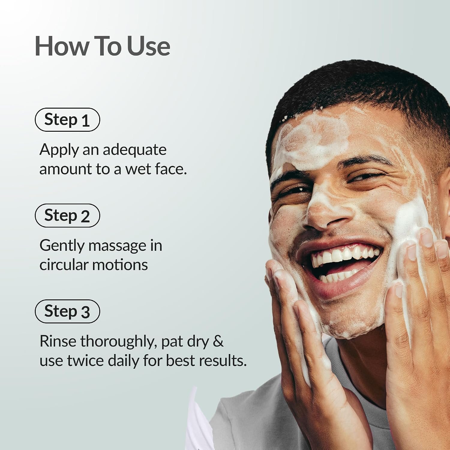 Fixderma Brightening Face Wash for Men with Niacinamide | Gentle Facial Cleanser for Clean, Fresh & Bright-Looking Skin | 100ml thumbnail
