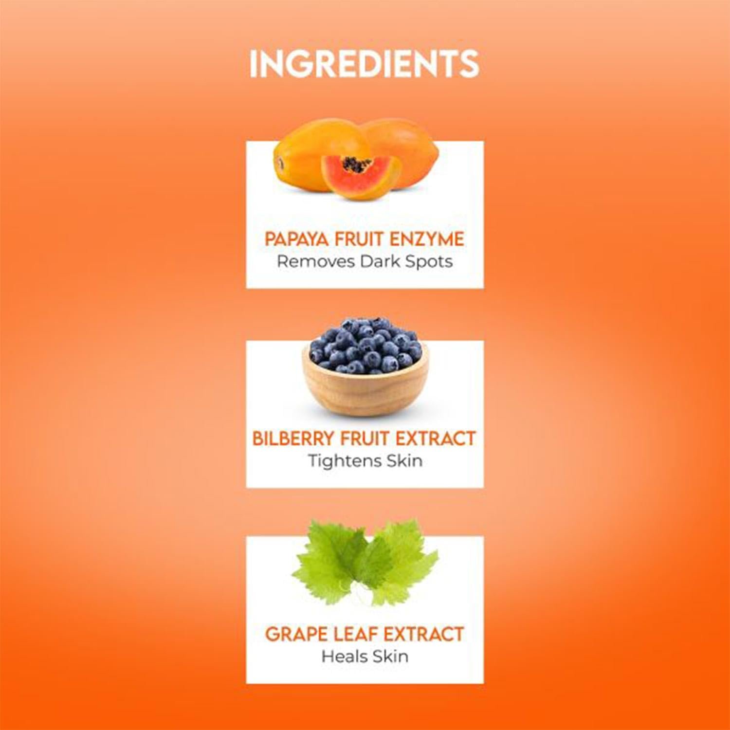 Jovees Herbal Papaya Face Wash For Glowing and Clear Skin with Papaya & Bilberry fruit Ext | Gentle Cleanser For Brightens Skin, Removes Pigmentation & Dark Spots | 300ml thumbnail