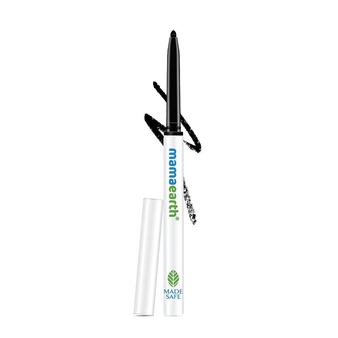 Mamaearth Long Stay Kajal Black Retractable Waterproof Pencil