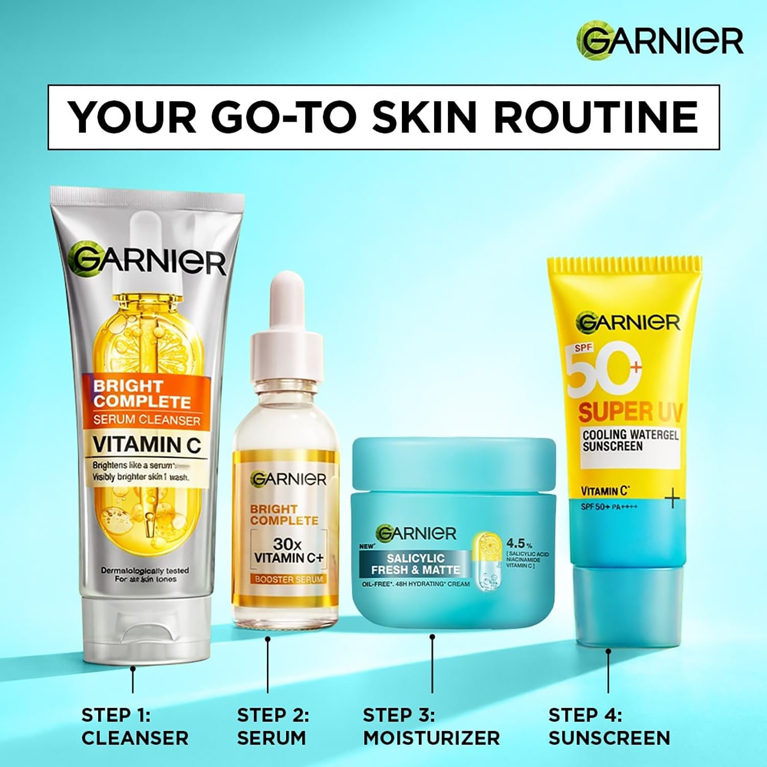 Garnier Fresh & Matte Salicylic Acid Sorbet Gel Face Moisturizer, 45g thumbnail