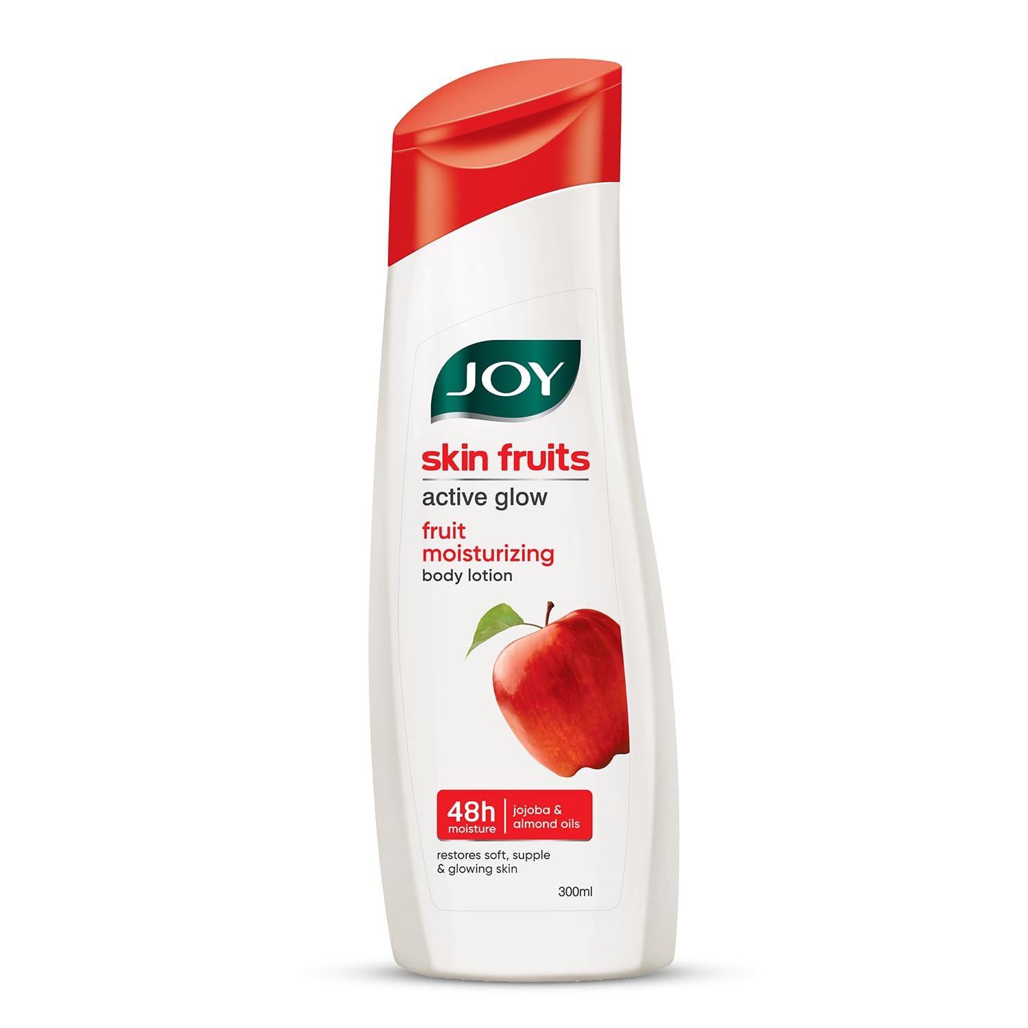 Joy Skin Fruits Lightweight Body Lotion 300ml | with Almond Oil & Jojoba Oil | Suitable For Winter | Non Sticky & Non Greasy Body Lotion For All Skin Types thumbnail