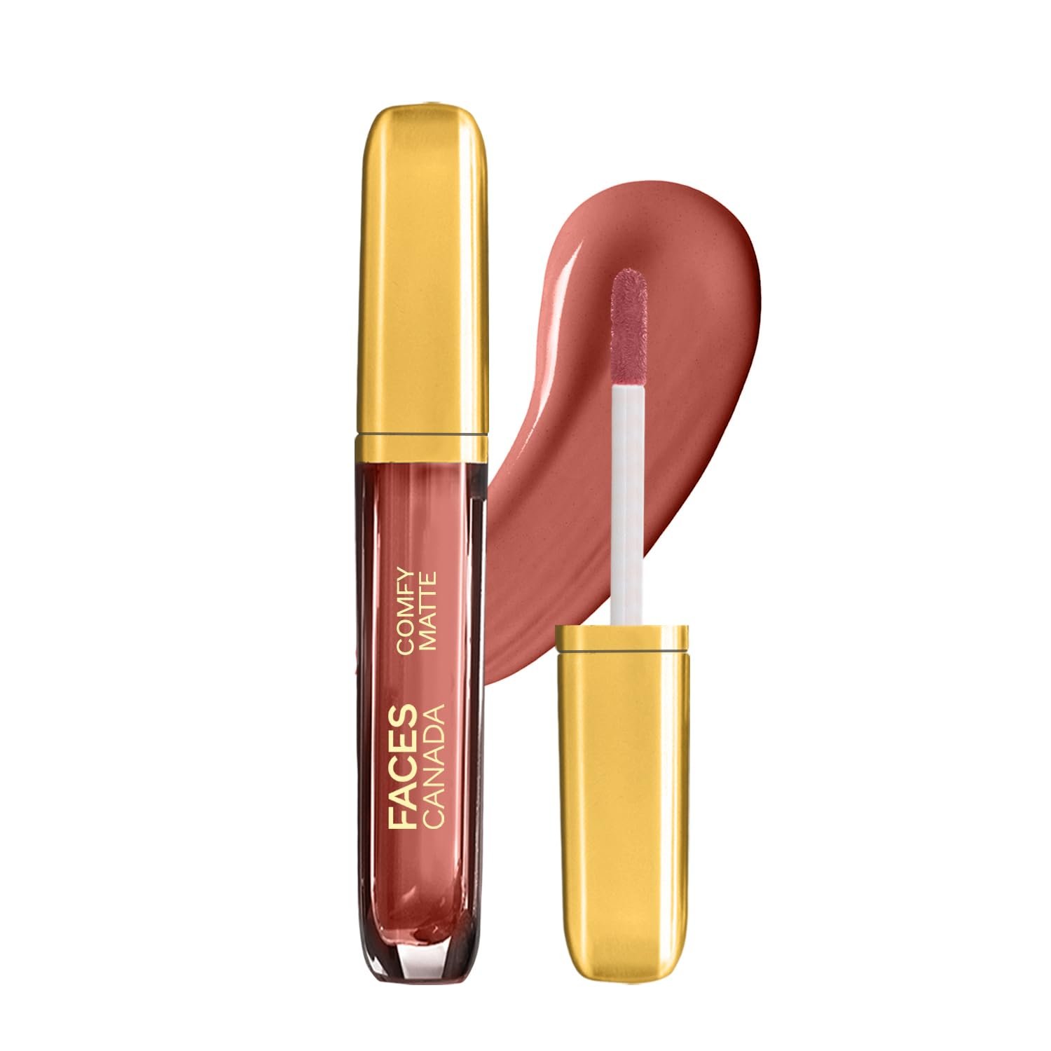 FACESCANADA Comfy Matte Liquid Lipstick - Fan Club 27, 3.8 ml | Comfortable 10HR Longstay | Intense Matte Color | Almond Oil & Vitamin E Infused | Super Smooth | No Dryness | No Alcohol thumbnail