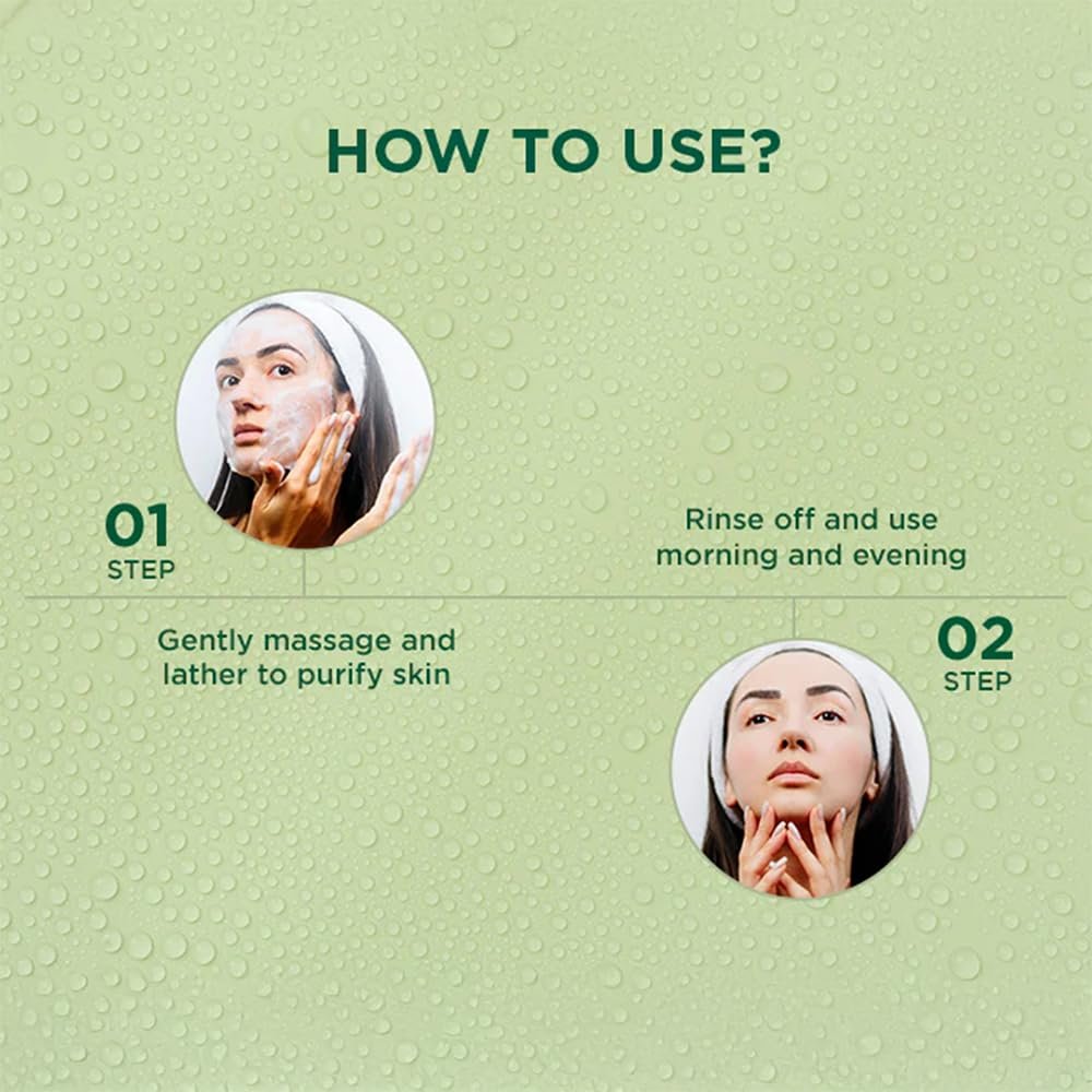 Biotique Rice Water & Niacinamide Gel Face Wash Removes Excess Oils & Reduce Blemishes of the Skin | Glass Skin | For Men & Women - 100ml thumbnail
