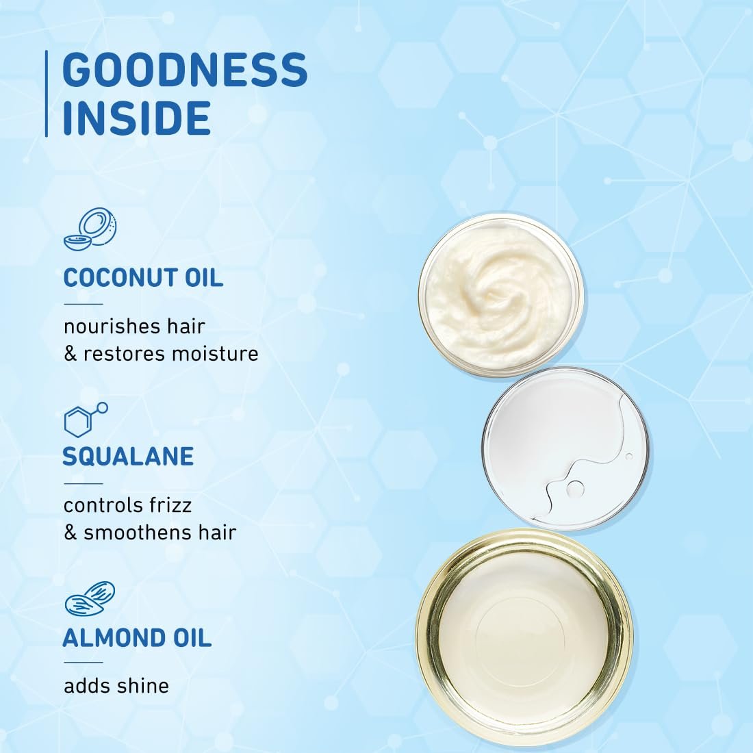 Plum Coconut & Squalane Nutri-Shine Hair Serum | Frizz Control & Instant Shine | Enriched with Vitamin E & Almond Oil | Coconut-Vanilla Fragrance | 75ml​ thumbnail