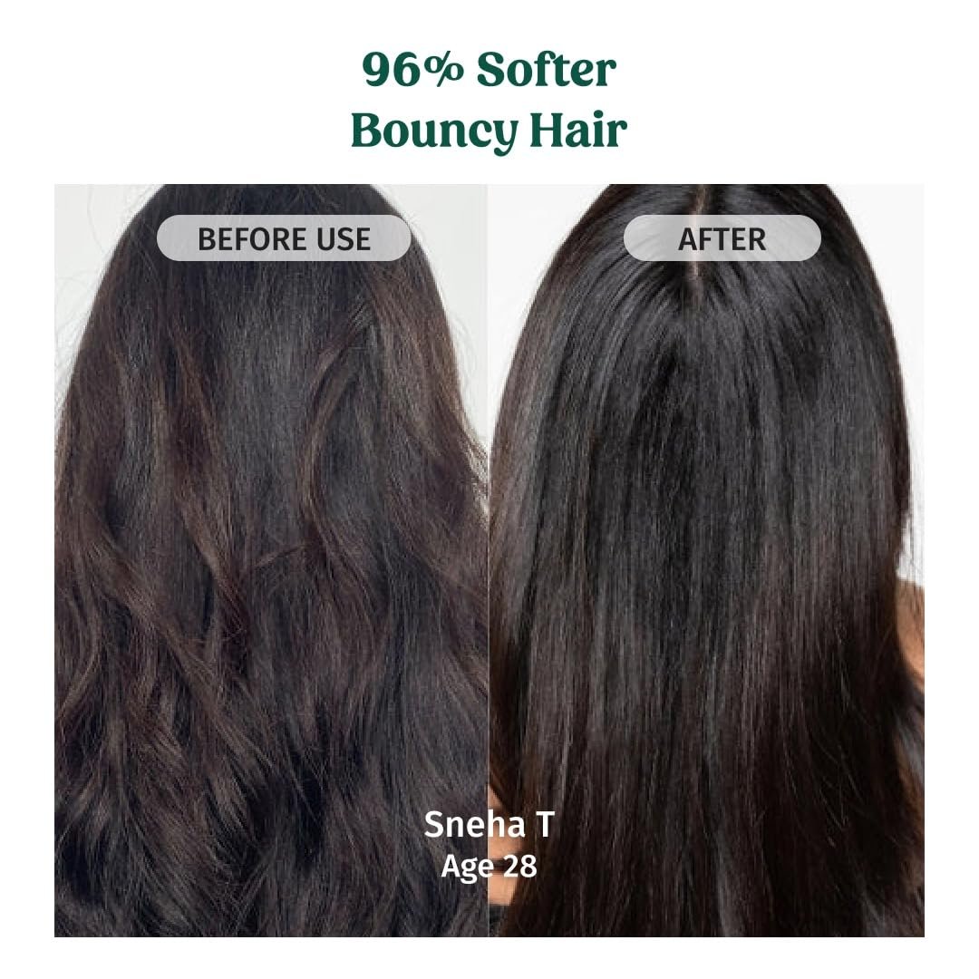 Vilvah Cream Conditioner for Dry & Frizzy Hair | Silicone-Free Hair Conditioner for Deep Conditioning, Frizz Control & Breakage Protection | With Tucuma Butter & Broccoli Oil |250ml thumbnail