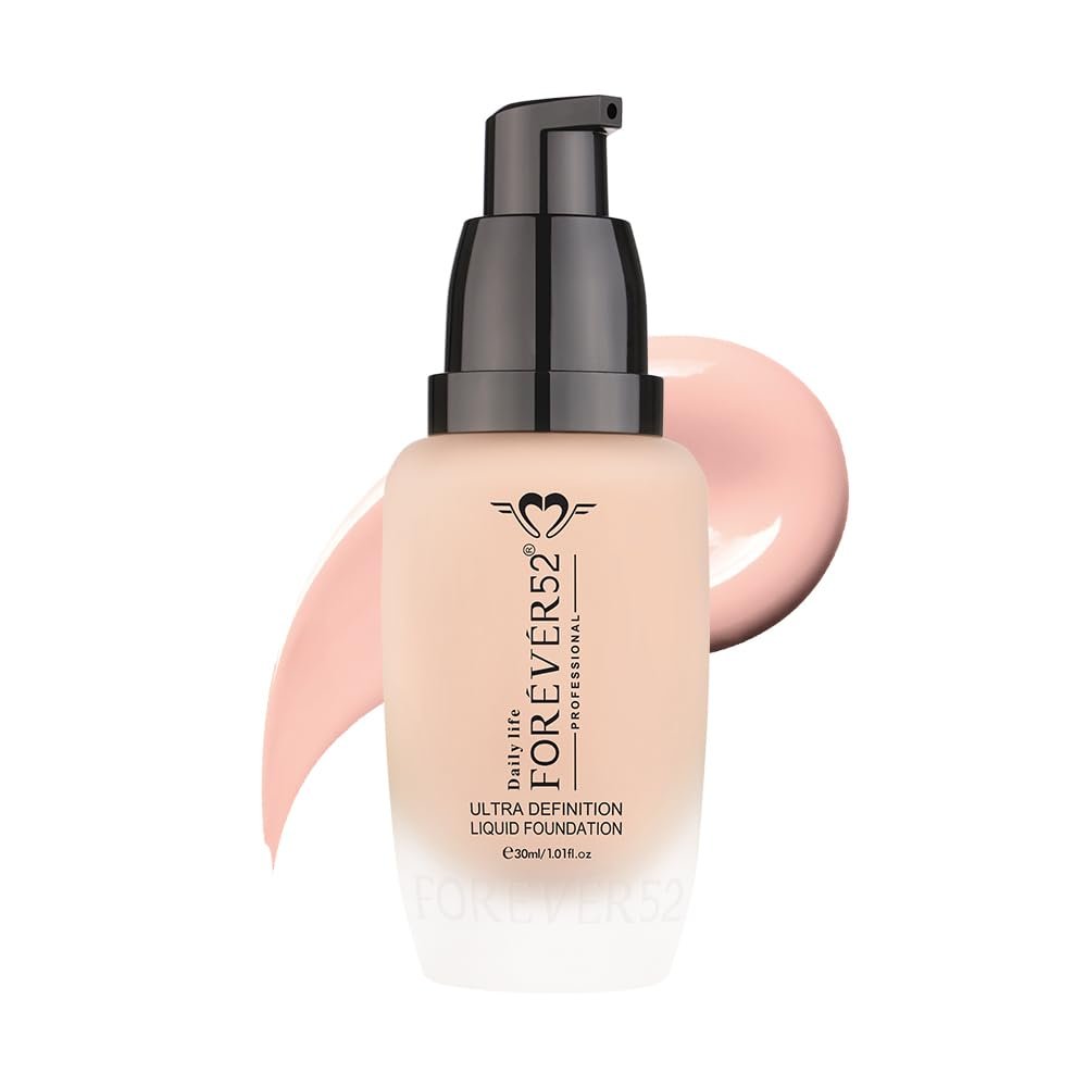 Daily Life Forever52 Ultra Definition Liquid Foundation|24-Hour Wear, Medium to High Coverage, Pore-Minimizing & Mattifying, Anti-Aging, Satin-Like Finish (Cheese Cake, 30 ml) thumbnail