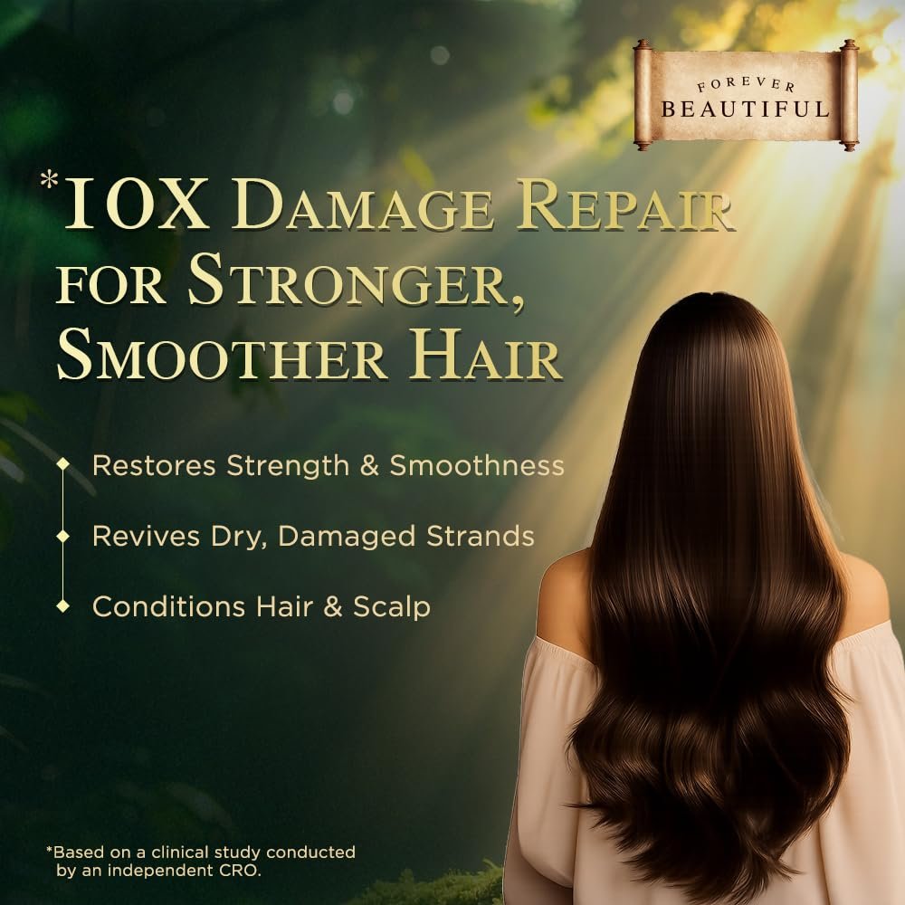 Himalaya Ayurveda Secrets Repairing Shampoo for Dry & Frizzy Hair| 10× Damage Repair and Bond Repair with Bhringa, Coconut | Paraben Free | 200 ml thumbnail
