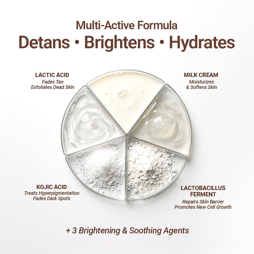 Be Neude un_mask Instant De-Tanning, Hydrating & Brightening Face Mask | Dry Skin-Friendly Facial Mask for a Fresh, Smooth & Radiant-Looking Complexion | 50ml thumbnail