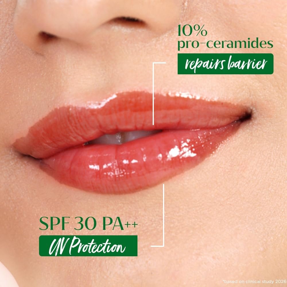 Simple Barrier Repair+ Hydrating Tinted Lip Balm - Cinnamon, SPF 30, for Sensitive Lips with Proceramides and Cica | 10g thumbnail