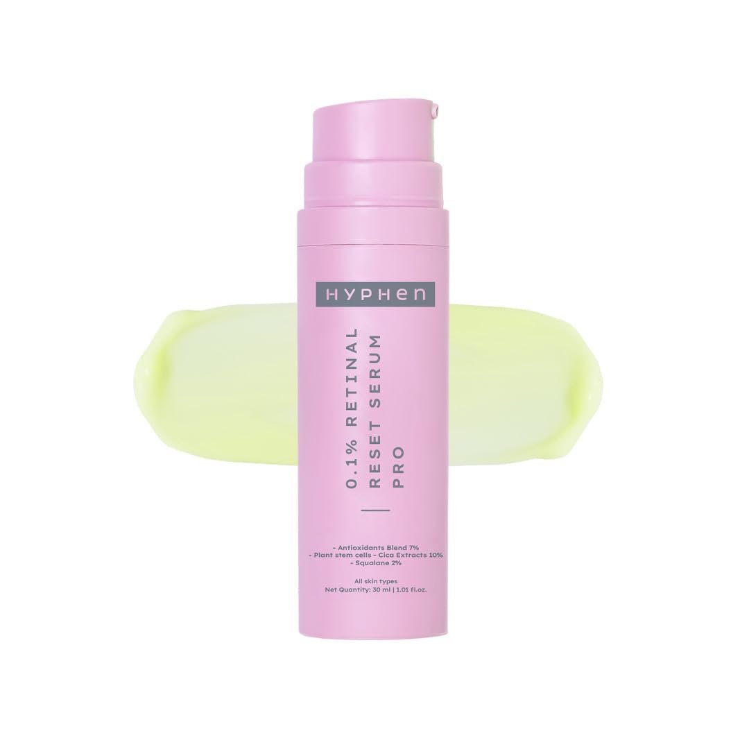 Hyphen 0.1% Retinal Reset Serum Pro | 30% More Effective than Retinol Serum| Advanced Anti Ageing Face Serum | Reduces Fine Lines & Wrinkles | -30 ml thumbnail