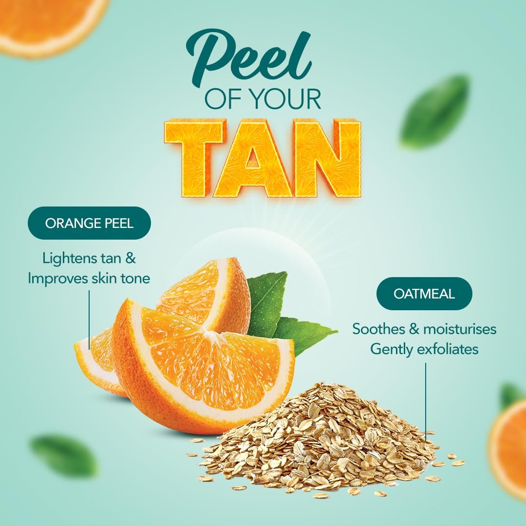 Himalaya Tan Removal Orange Face Scrub – Exfoliating Facial Scrub for Tan & Dullness Care, 100g thumbnail