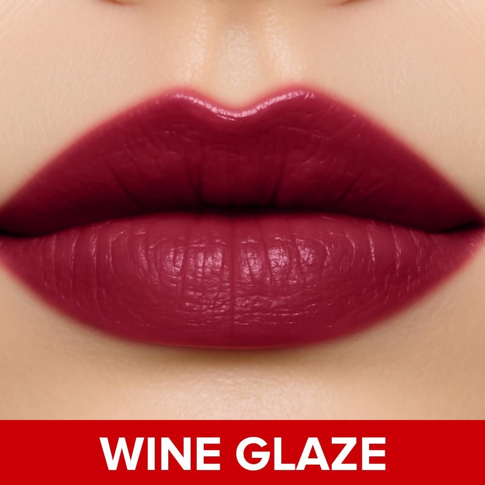 Daily Life Forever52 Satin Finish Lip Paint | Long-Lasting 16-Hour Wear | Moisturizing, Lightweight | Glossy, Smooth & Plump Lips (Wine Glaze 09, Purple 4g) thumbnail