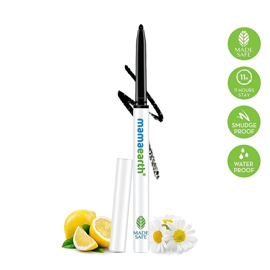 Mamaearth Long Stay Kajal Black Retractable Waterproof Pencil thumbnail