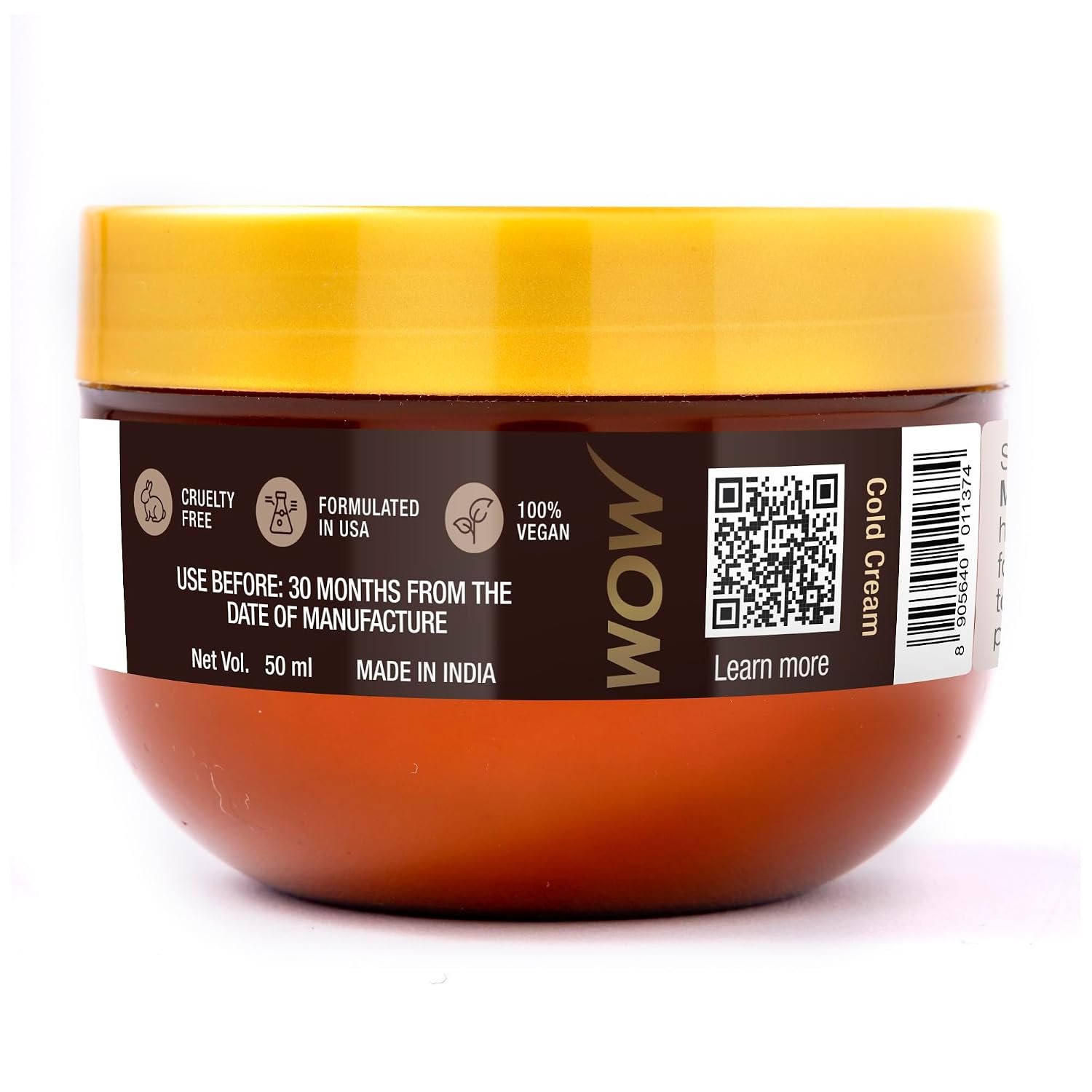 WOW Skin Science Shea Butter Deep Moisture Cold Cream with Lactic Acid | 48Hr Moisturisation | No Parabens, Silicones & Mineral Oil | All Skin Types | (50ml) thumbnail