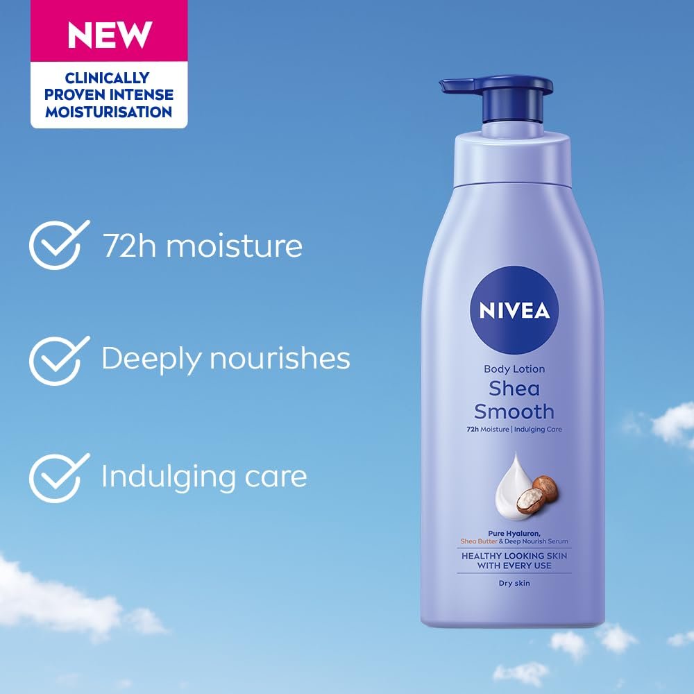 NIVEA Shea Smooth Body Lotion | 72 H Moisturization | 400ml thumbnail