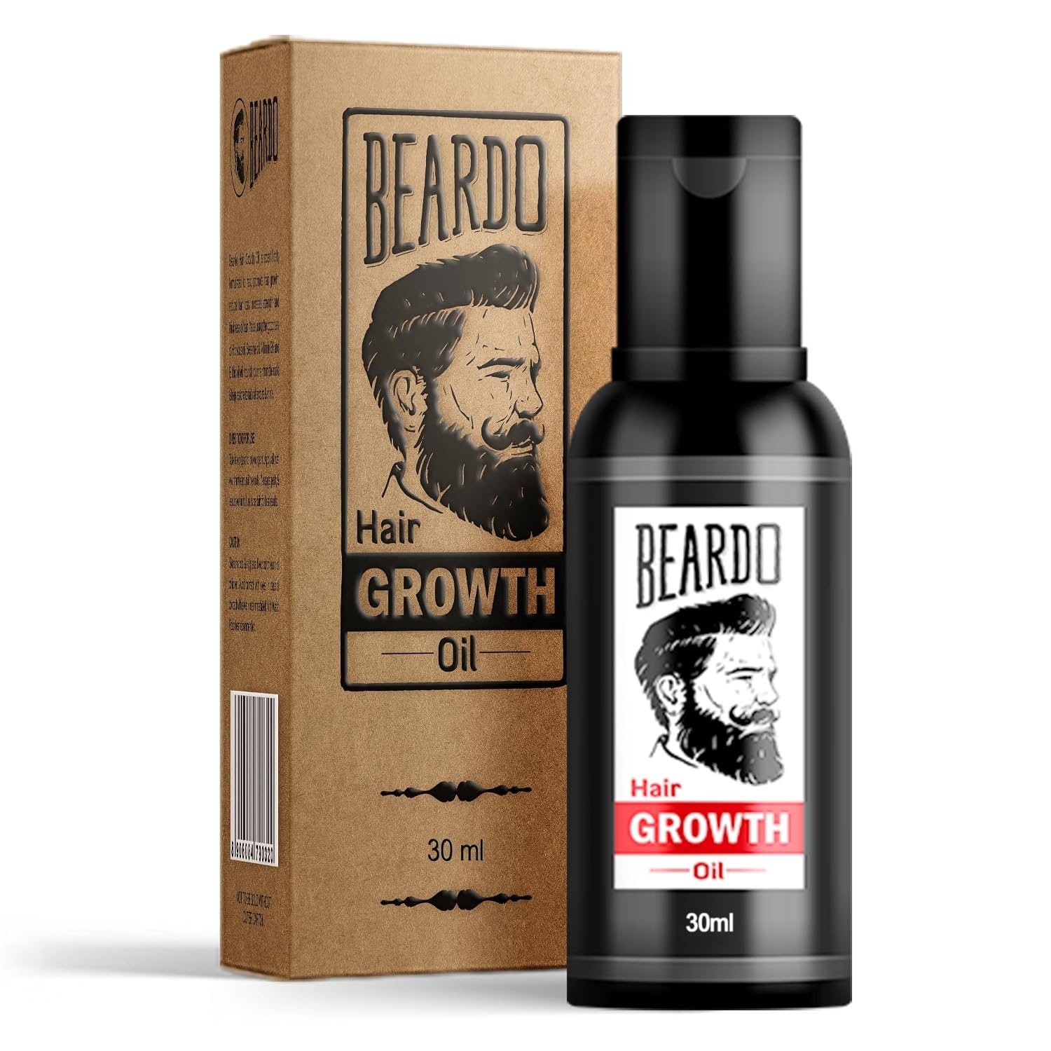 Beardo Beard & Hair Growth Oil, 30ml | Natural Hair Oil for Thicker & Longer Beard |