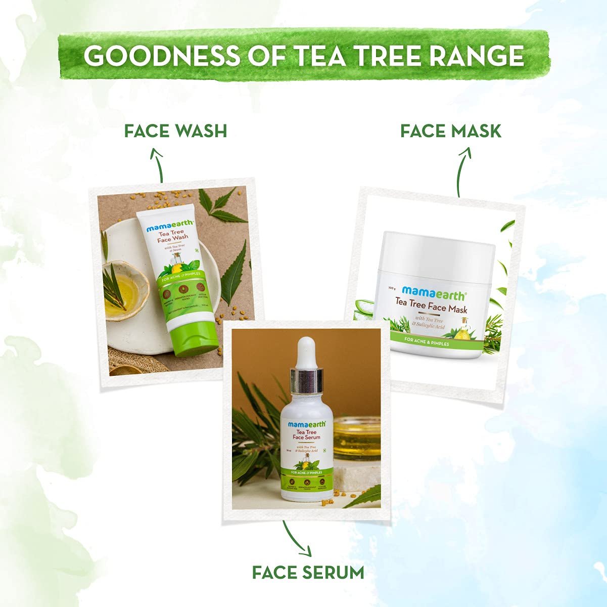 Mamaearth Tea Tree Oil-Free Moisturizer For Face / 80g thumbnail