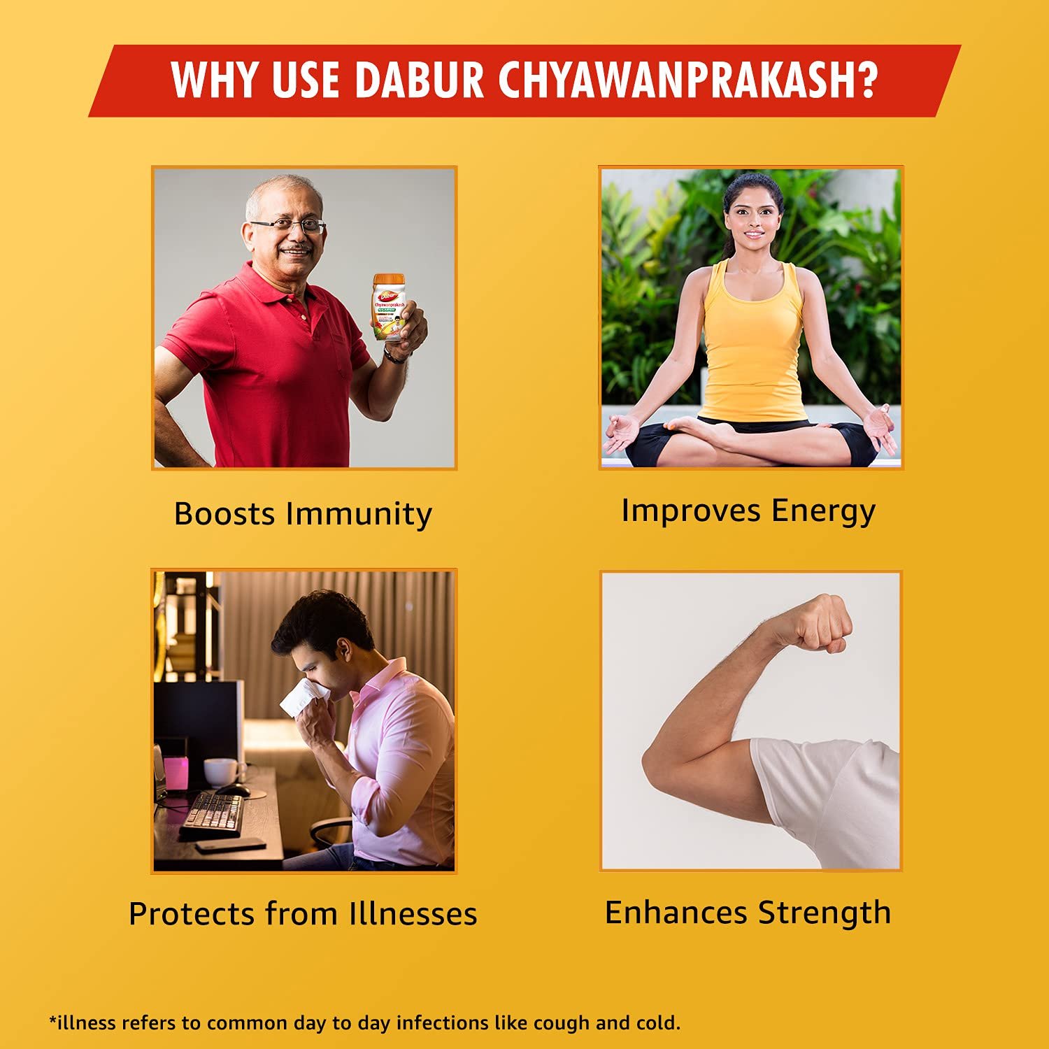 Dabur Chyawanprakash Sugarfree powder : Clincally Tested Safe for Diabetics |Boosts Immunity |helps Build Strength and Stamina - 900gm thumbnail