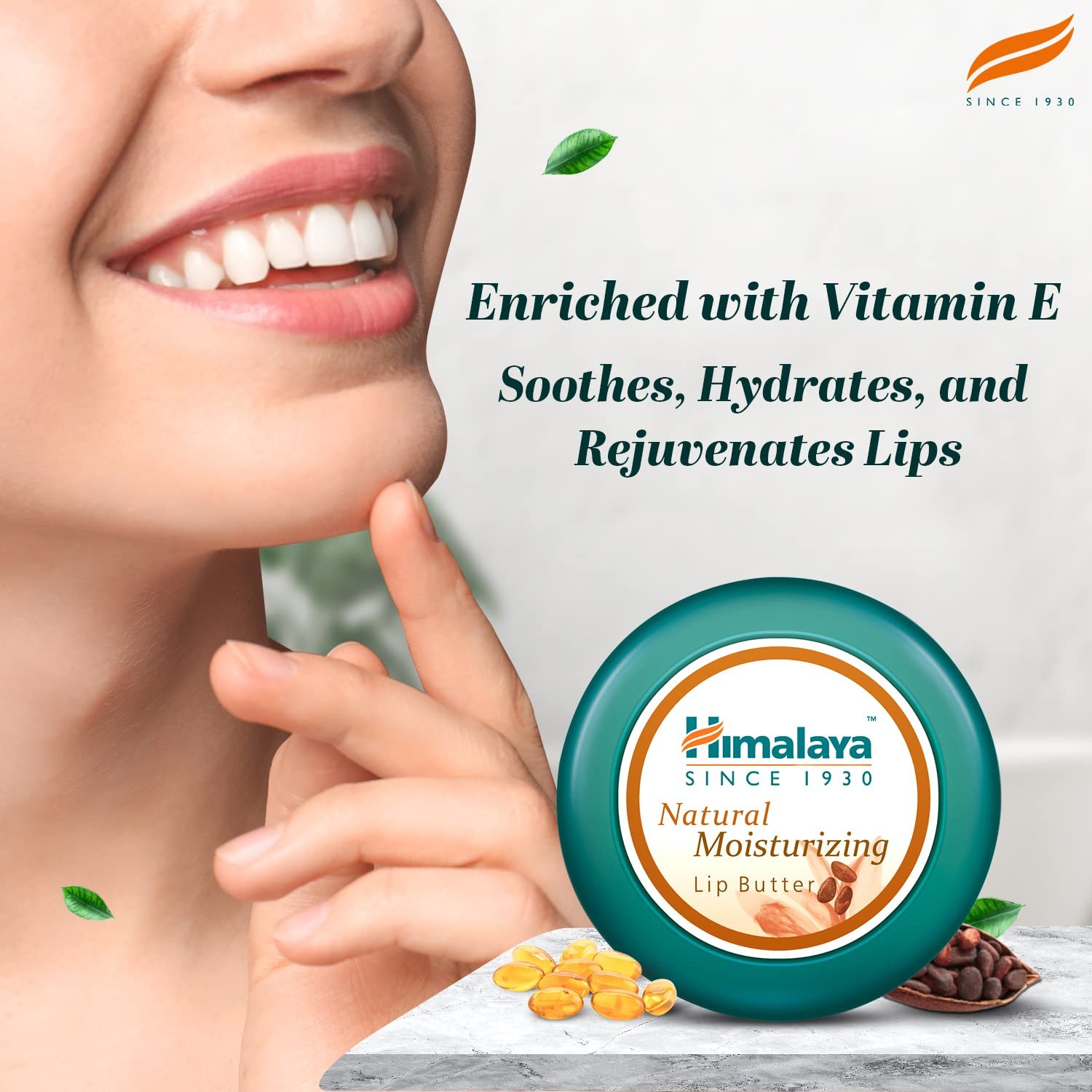 Himalaya Herbals Natural Moisturizing Lip Butter, 10gm thumbnail