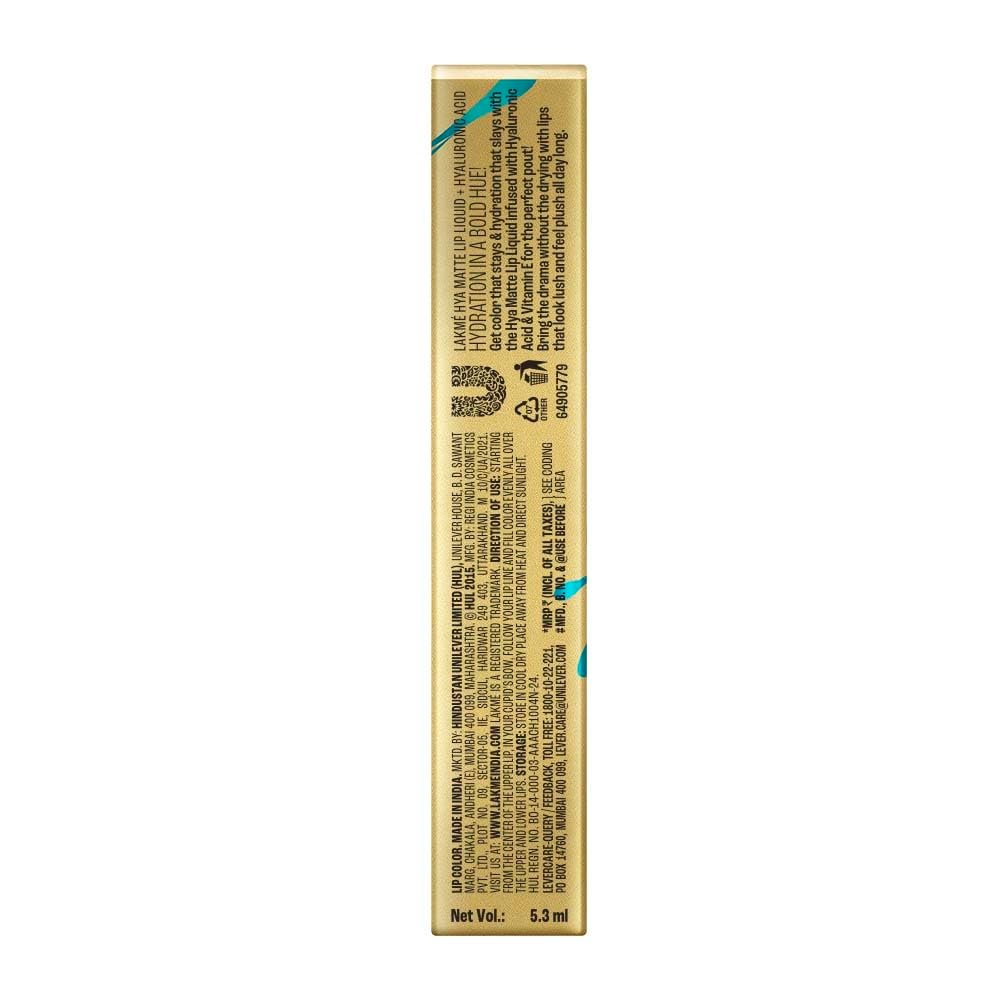 Lakme 9to5 Hya Matte Lip Liquid + Hyaluronic Acid Coffee Break 5.3ml thumbnail
