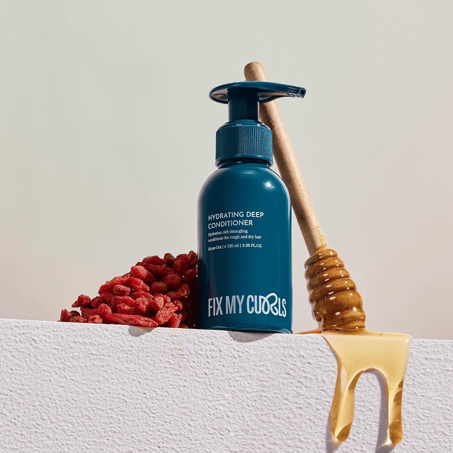 Fix My Curls 3-in-1 Deep Conditioner for Intense Moisture| Curl Enhancer & Activator| Hair Repair With Mango Butter & Honey| Silicone-Free, Sulphate-Free, Suitable for All Hair Types (200ml) thumbnail
