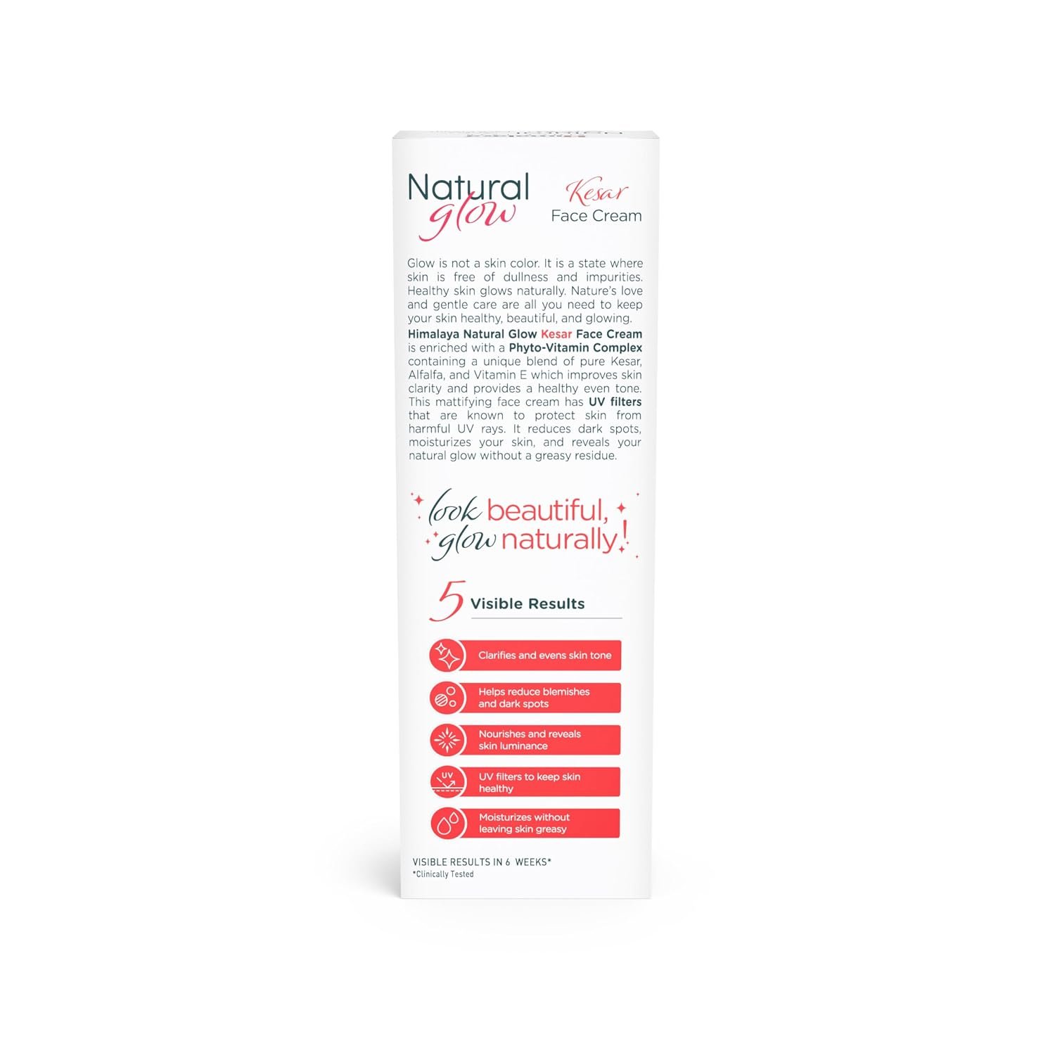 Himalaya Natural Glow Kesar Face Cream | Even-Toned Radiant Skin with Natural Glow | with Kesar Niacinamide & Vitamin E | Phyto-Vitamin Complex | Non-Greasy | Paraben-Free | 50g thumbnail