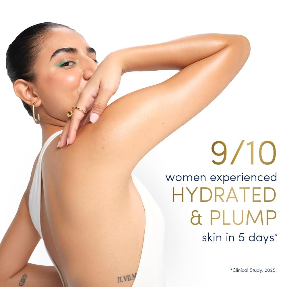 Dove Hyaluronic + Hydration Body Serum | Clinically Proven Hydrating Body Lotion for Extra Dry, Flaky Skin | 72H Moisture | With Hyaluronic Acid, Pro-Ceramides & Niacinamide | 240ml thumbnail