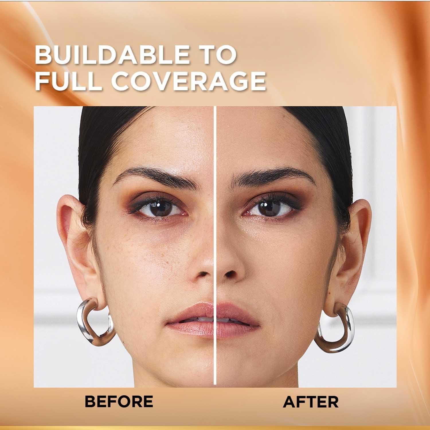 L'Oreal Paris Infallible 32H Fresh Wear Liquid Fdt, 235 Honey 32H Fresh Wear Liquid Foundation, Transfer-Proof, Sweat-Proof, Lightweight Breathable Texture, Full Coverage, Vitamin C thumbnail