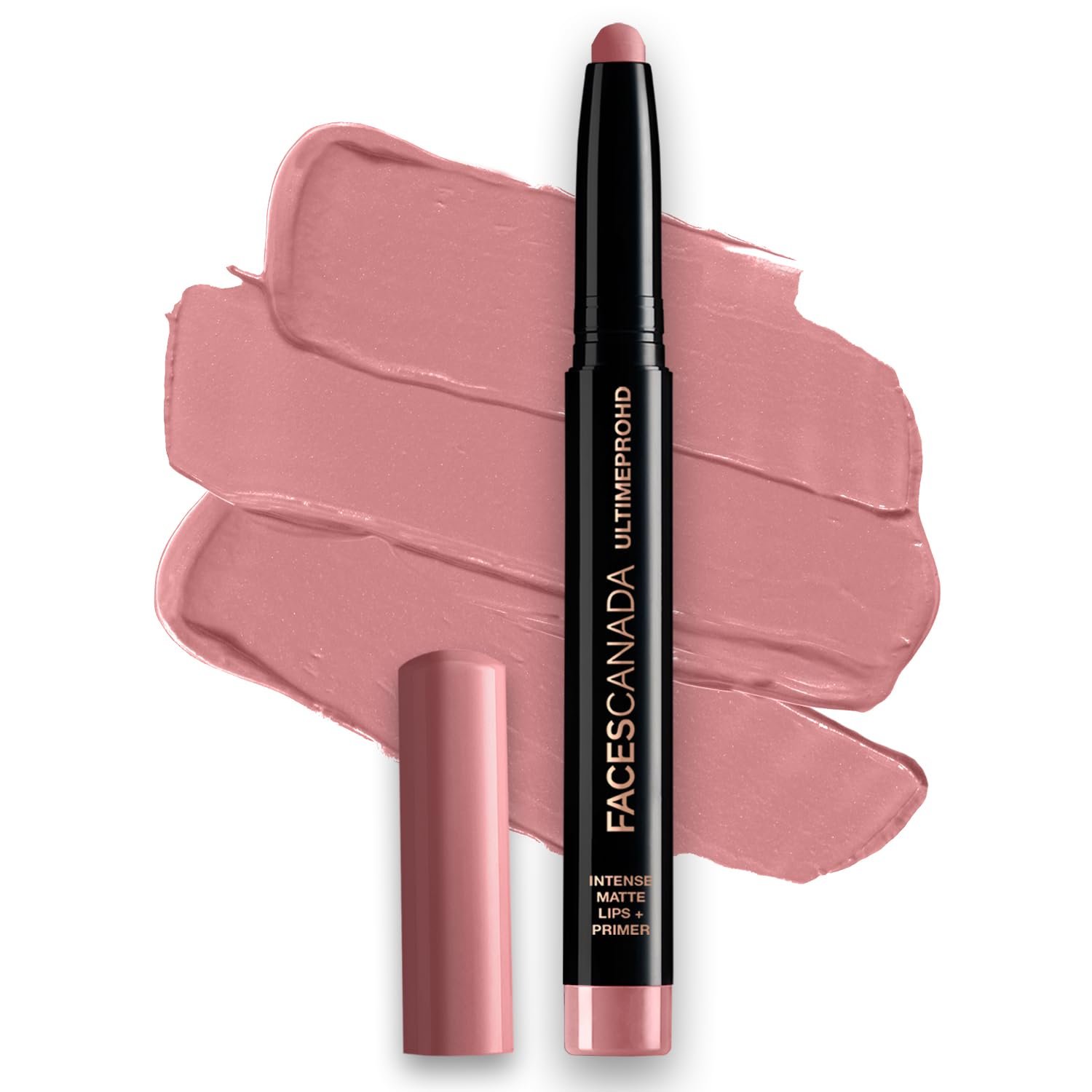 FACESCANADA Ultime Pro Hd Intense Matte Lipstick + Primer - Tease (Nude), 1.4g | 9Hr Long Stay | Flawless Finish | Color | Lightweight | Smooth Glide | Primer Infused thumbnail